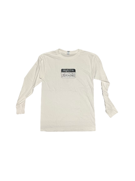 'HIGH, I'M UNMANAGEABLE" NAME TAG TEE