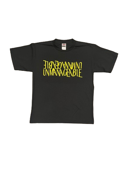 DOUBLE  "UNMANAGEABLE" LOGO TEE